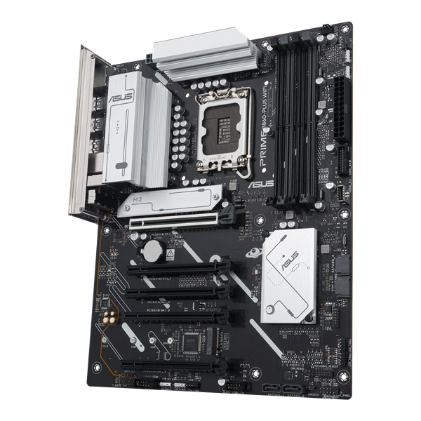 Материнская плата ASUS PRIME B860-PLUS WIFI, LGA1851, B860, 4*DDR5, 4*SATA, 2*M.2, 3*USB 3.2, 4*USB 2.0, Type-C, 5*PCIx16, DP+HDMI, ATX; 90MB1K50-M0EAY0