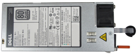 DELL Hot Plug Redundant Power Supply 550W for R340/R430/R440 w/o Power Cord (analog 450-AEIE, 450-AEKP, 450-AEGY, 450-AEGZ)