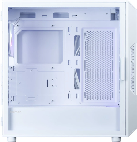корпус ZALMAN i3 NEO V2, ATX, WHITE, FRONT MESH, WINDOW, 2xCombo (3.5" or 2.5"), 1x2.5", 1xUSB Type C, 1xUSB3.0, FRONT 3x120mm FRGB, REAR 1x120mm FRGB