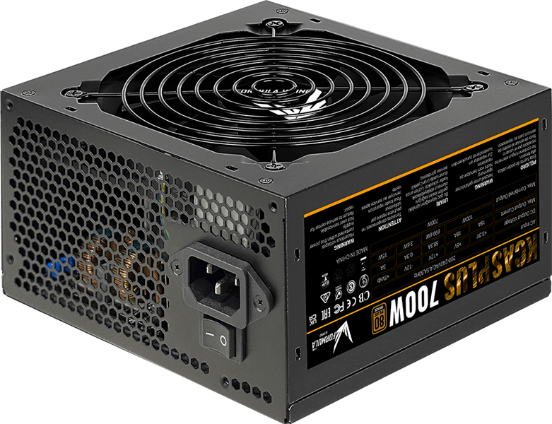 Блок питания Formula V Line KCAS PLUS 700W, 700W, APFC, 80+ Bronze, ATX12V v2.4, 12cm Fan (ex Aerocool)
