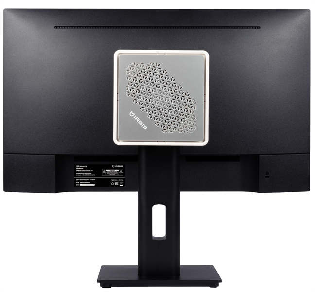 Монитор 23.8'' IRBIS SMARTVIEW 24 LED Monitor 1920x1080, 16:9, IPS, 300 cd/m2, 1000:1, 3ms, 178°/178°, VGA, HDMI, DP, USB,100Hz,Tilt,Height,Swivel,Pivot,Speak, внутр бп, VESA для mini ПК Bl 3y (China)