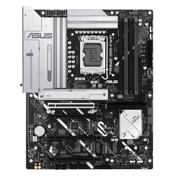 Материнская плата ASUS PRIME Z890-P WIFI, LGA1851, Z890, 4*DDR5, 4*SATA, 4*M.2, 3*USB 3.2, 4*USB 2.0, Type-C, 4*PCIx16, HDMI+DP, ATX; 90MB1I70-M0EAY0