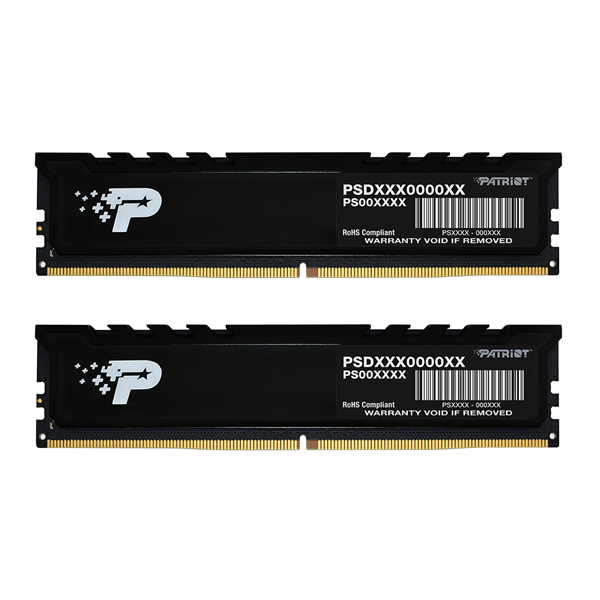 Оперативная память Patriot SL Premium DDR5 DIMM 32GB 4800MHz CL40 2*16GB 40-40-40-77 1.1V with HS