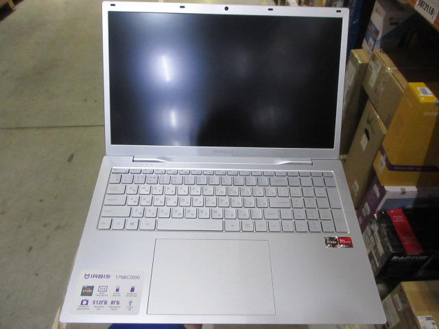Ноутбук IRBIS 17NBC2000 17.3" AMD Ryzen R3 3200U, 17.3"LCD 1920*1080 IPS , 8+512GB SSD, AC wifi, camera: 2MP, 5000mha battery, plastic case, backlight keyboard, type-c, (После ремонта, потертости, царапины)