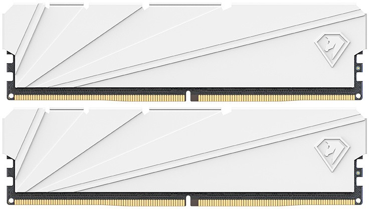 Оперативная память Netac Shadow S 32GB (2x16GB) DDR4-3200 (PC4-25600) C16 16-20-20-40 1.35V XMP Dual DIMM Kit White