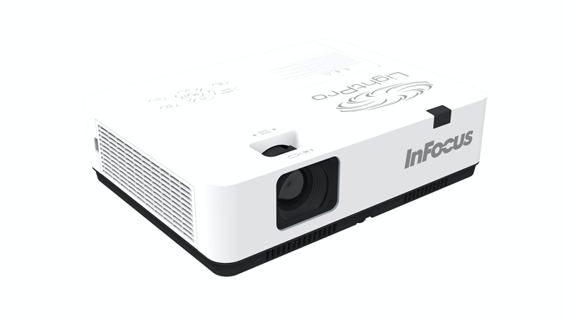 Проектор INFOCUS IN1049 3LCD,5000lm,WUXGA,1.37~1.65:1,50000:1,(Full3D),16W,2хHDMI1.4b,VGAin,CompositeIN,3,5mmaudioIN,RCAx2IN,USB-A,VGAout,3,5audioOUT,RS232,MiniUSBBserv,RJ45,PJLink,3,3кг