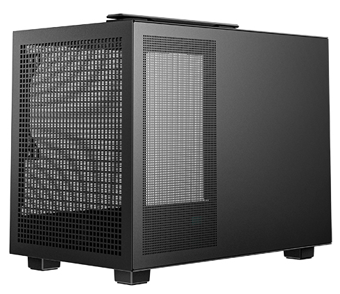 корпус Deepcool CH160 без БП, боковое окно (закаленное стекло), черный, MINI-ITX (R-CH160-BKNGI0-G-1)