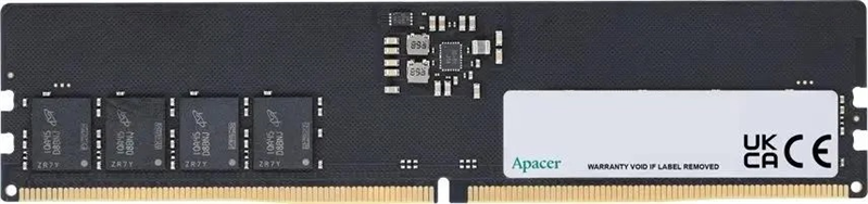 Оперативная память Apacer DDR5 32GB 5600MHz DIMM CL46 1.1V (Retail) 2048*8 3 years (AU32GHB56CVBBGH/FL.32G2C.PKH)