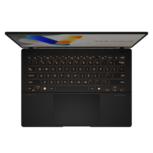 ASUS Vivobook S 14 OLED M5406NA-QD107W AMD Ryzen5 7535HS Mobile 3.3GHz LPDDR5X 8GB 512GB PCIE G4 SSD 14" OLED WUXGA BEND GLARE NON-TOUCH,400NITS(HDR),DCI-P3:100% WIN11 HOME Neutral Black
