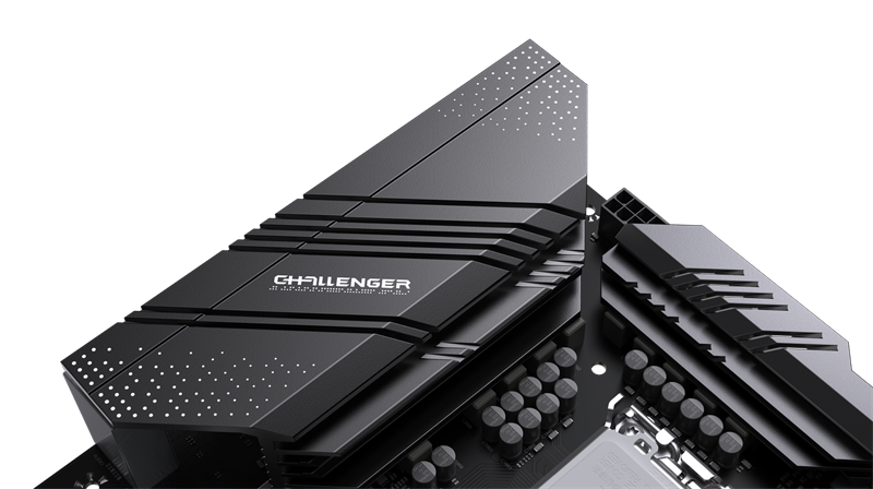 Материнская плата MAXSUN MS-Challenger B760M D5, LGA1700, B760, 2*DDR5, 3*SATA3, 3*M.2, 2*USB 3.2, 6*USB 2.0, 1*PCIEx16, 1*PCIEx1, VGA+HDMI, mATX