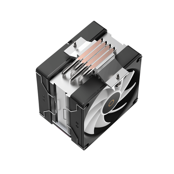 Кулер для процессора Ocypus Delta A40 SE BK Dual Fan ARGB, 2x120mm ARGB FAN, Top ARGB Panel, 4 HEAT PIPES, 4-PIN PWM, 800-1800 RPM, 31DBA, HYDRO BEARING, LGA115X/1200/1700/18XX, AM4/AM5