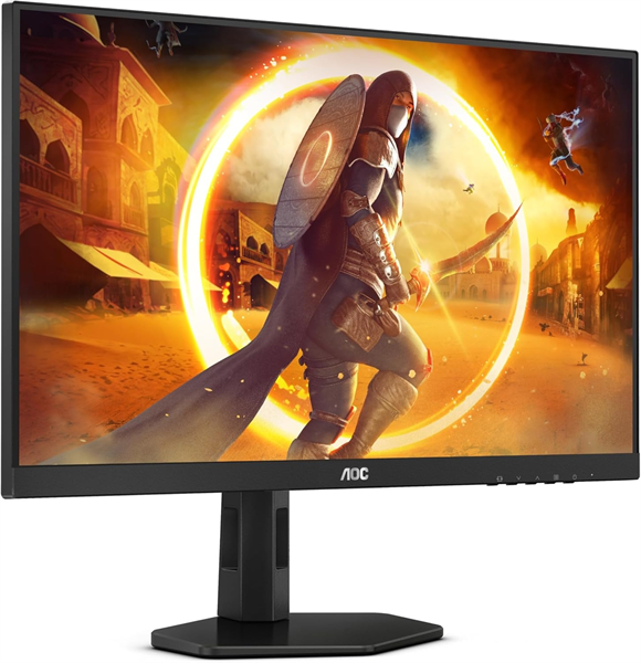 Монитор 27" AOC 27G4X 1920x1080, WLED, 16:9, Fast IPS, 300cd, 1000:1, 80M:1, 1ms, 178/178, HDMI*2, DP, 180Hz, Speakers, HAS, Pivot, Tilt, Swivel, Внут, VESA, Black/Grey, 3y