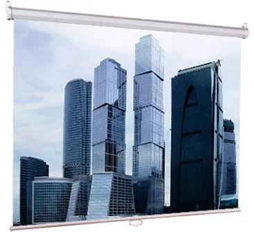 Настенный экран Lumien Eco Picture 153х203см (рабочая область 147х197 см) MW восьмигранный корпус, возможность потолочн./настенного крепления, уровень в комплекте, 4:3 (треугольная упаковка)
