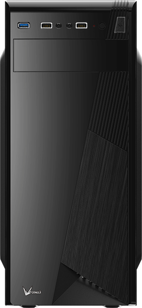 Корпус Formula V Line CS-1101 ATX USB3.0x1/USB2.0x2/audio (ex Aerocool) (вмятина)