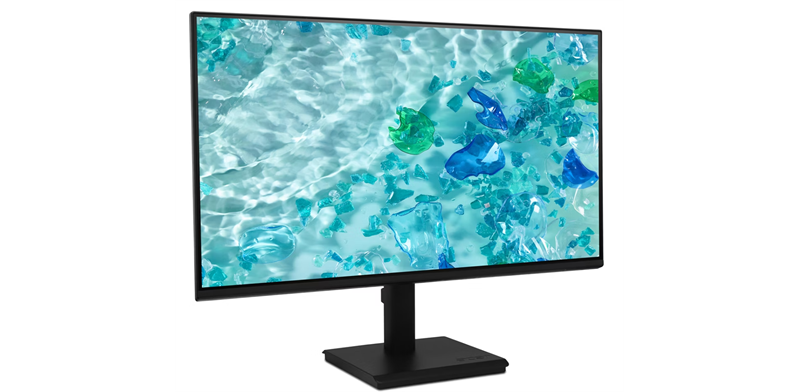 Монитор 23.8'' ACER Vero V247YGbmipx IPS, 1920x1080, 1 / 4ms, 250cd, 120Hz, 1xVGA + 1xHDMI(1.4) + 1xDP(1.2) + SPK + Audio in + Audio out, Speakers 2Wx2, sync: FreeSync, Vesa:100x100