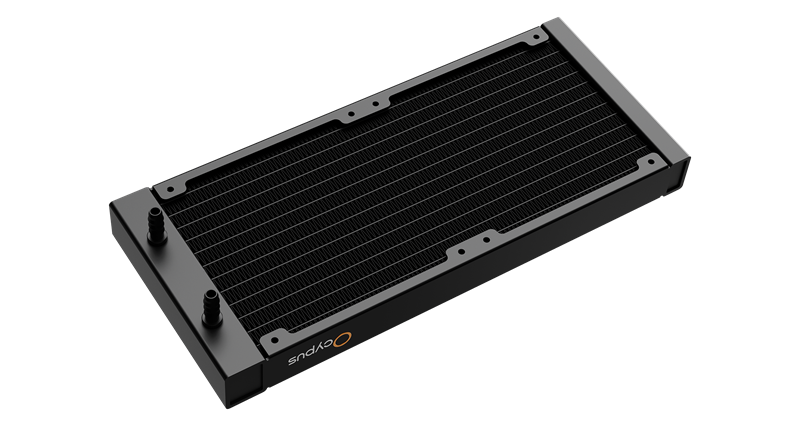 Система водяного охлаждения Ocypus Delta L24 BK ARGB V2, 240mm, ARGB Pump,2x120mm ARGB fans, LGA115X/1200/1700/18XX, AM4/AM5