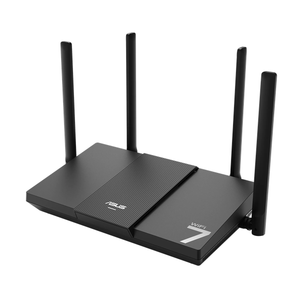 роутер ASUS RT-BE50//802.11 a/b/g/n/ac/ax/be, 2,4 + 5 gGz, black