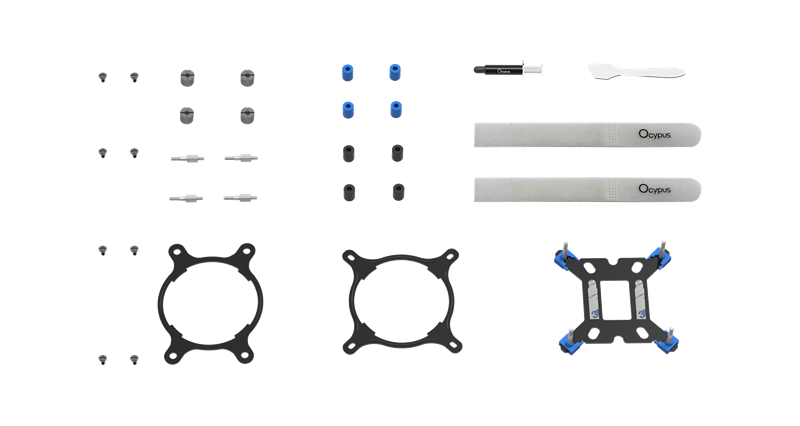 Система водяного охлаждения Ocypus Delta L36 WH ARGB V2, 360mm, ARGB Pump, 3x120mm ARGB fans, LGA115X/1200/1700/18XX, AM4/AM5
