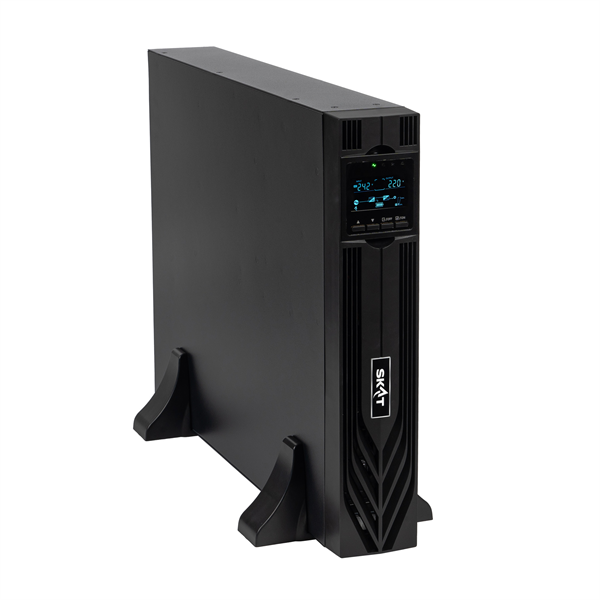 Источник бесперебойного питания (8774) SKAT-UPS 3000-RACK-ON P3 - ИБП 3000 Вт, On-Line, синус, внешн. АКБ 72В, 2хSchuko+1xC19