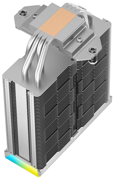Кулер для процессора DEEPCOOL AK400 DIGITAL SE WH LGA1700/1200/115X/AM5/AM4 (18шт/кор, TDP 220W, PWM, Fan 120mm, 4 тепл. трубки, ARGB, белый) RET (R-AK400-WHADMN-GJD)