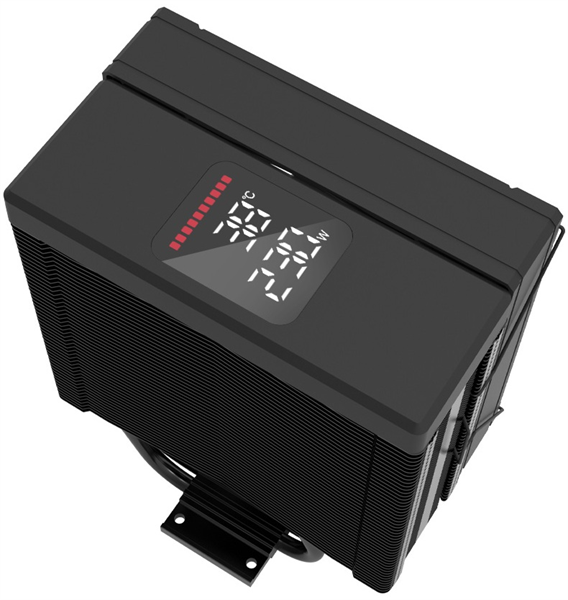 Кулер для процессора ZALMAN CNPS9X ECO DS, 120mm FAN, 4 HEAT PIPES, 4-PIN PWM, 600-2100 RPM, 31.4 DBA MAX, HYDRO BEARING, ARGB TOP COVER, LIVE CPU TEMPERATURE DISPLAY, FULL SOCKET SUPPORT
