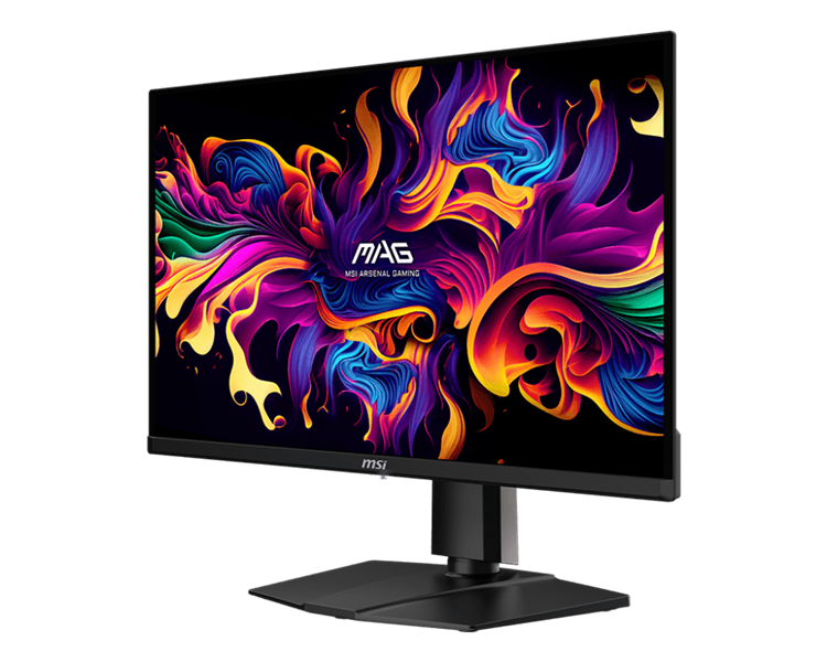 Монитор MSI MAG 271QP QD-OLED X28 26,5" 16:9 WQHD(2560x1440) QD-OLED Flat,True Black 400, 0.03ms(GTG), 1,5M:1, HDR Brightness 1000nits, 2xHDMI, DP, Type-C, Tilt,Swivel,Height,Pivot,VESA,280Hz,Black,1y w-ty