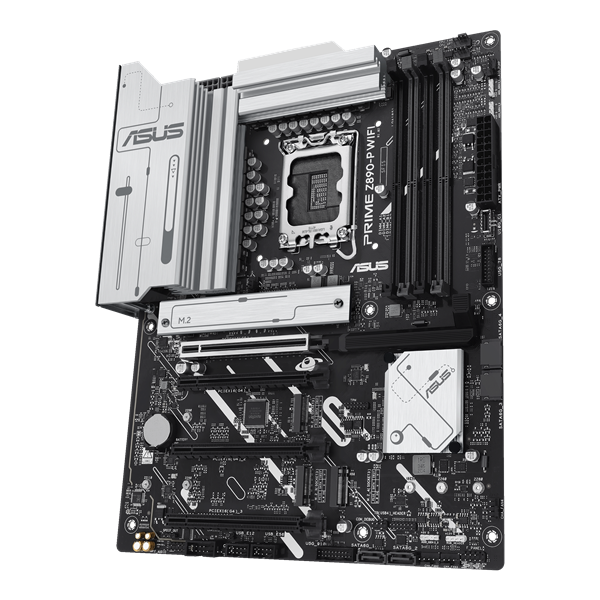 Материнская плата ASUS PRIME Z890-P WIFI, LGA1851, Z890, 4*DDR5, 4*SATA, 4*M.2, 3*USB 3.2, 4*USB 2.0, Type-C, 4*PCIx16, HDMI+DP, ATX; 90MB1I70-M0EAY0