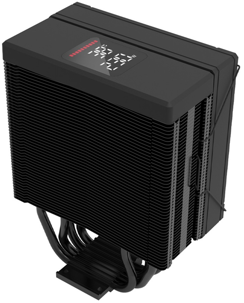 Кулер для процессора ZALMAN CNPS9X ECO DS, 120mm FAN, 4 HEAT PIPES, 4-PIN PWM, 600-2100 RPM, 31.4 DBA MAX, HYDRO BEARING, ARGB TOP COVER, LIVE CPU TEMPERATURE DISPLAY, FULL SOCKET SUPPORT