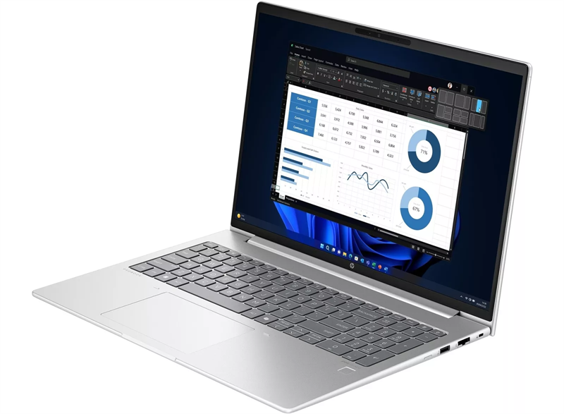 Ноутбук HP Probook 460 G11 Core i5-125U 16" WUXGA (1920x1200) UWVA 300 nits 16GB (1x16GB) DDR5 5600,512GB SSD,Intel AX211 Wi-Fi,Backlit,FPR,56Whr,1y,1.8kg,Dos,KB Eng/Rus