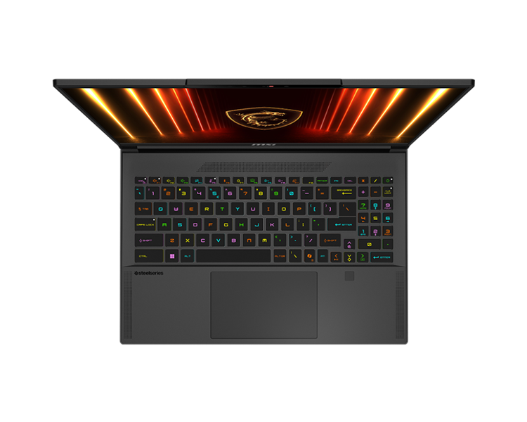 ноутбук MSI Stealth 16 AI A2HWFG-086XRU Core 7 255H 16" 16:10 QHD+ (2560 x 1600) OLED, 240hz,DDR5 32GB (16GB*2),1TB SSD,NV RTX 5060 (GDDR7 8GB),99Whr,2.1kg,2y,Dos,Black