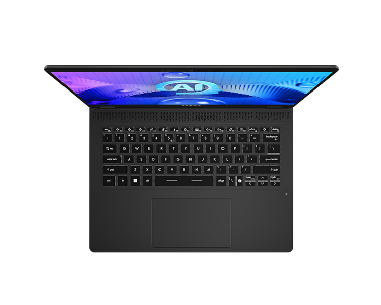 Ноутбук MSI Prestige 14 AI Evo Core Ultra 7 155H 14" 16:10 FHD+ (1920х1200) 400nits, IPS DDR5 16GB (8GB*2), 512Gb SSD, Intel® Arc Graphics,90Whr,1.7kg,Backlit,Win11 Pro,Stellar Gray,KB Eng/Rus