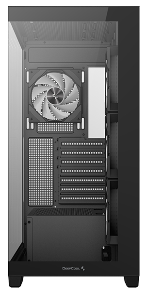 корпус Deepcool CG580 4F без БП, боковое окно (панорама), 4x120mm ARGB PWM вентилятора, черный, ATX (R-CG580-BKADA4-G-1)