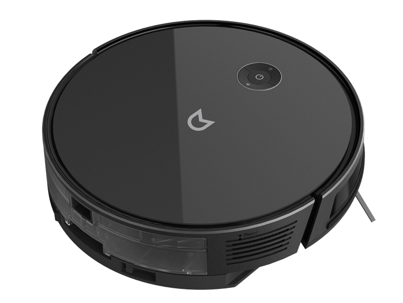 Робот-пылесос с гироскопом Robot vacuum IRBIS Bean 0421,2500 mAh,28W,3000Pa, Hyroscope, Black, charging stat, remote, roller brush & cloth for wet,2 in 1 water tank&dust collector, brushes 3,HEPA filter2, (следы эксплуатации)