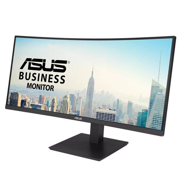 ASUS 34" VA34VCPSN VA 3440x1440 Curved 1500R 4ms 300cd 100Hz HDR10 MM DP HDMI Swivel Pivot HAS Black
