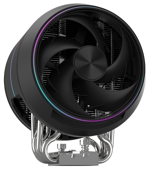 Кулер для процессора ZALMAN ZET5 BLACK, 5 HEAT PIPES, 4-PIN PWM, 600-2000 RPM, 30.4 DBA MAX, HYDRO BEARING, FULL SOCKET SUPPORT