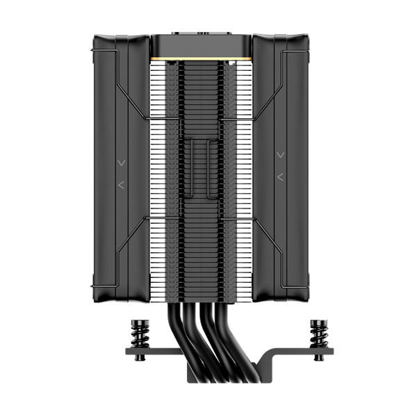 Кулер для процессора Ocypus Iota A40 BK Dual Fan, 2x120mm FAN, Display Panel, 4 HEAT PIPES, 4-PIN PWM, 500-2000 RPM, 29DBA, FDB, LGA115X/1200/1700/18XX, AM4/AM5