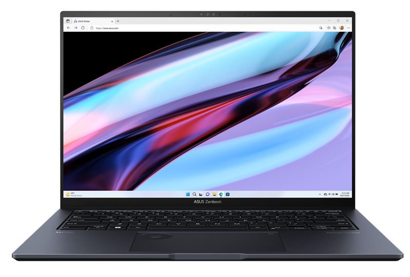 ASUS Zenbook Pro 14 OLED UX6404VV-P1122X Core i9-13900H/DDR5 16GB/1TB M.2 SSD/14.5" 3К (2880 x 1800)OLED Touch 120Hz)/RTX4060(8GB GDDR6)/WIN11 PRO/Tech Black/1,6Kg/RU_EN_Keyboard