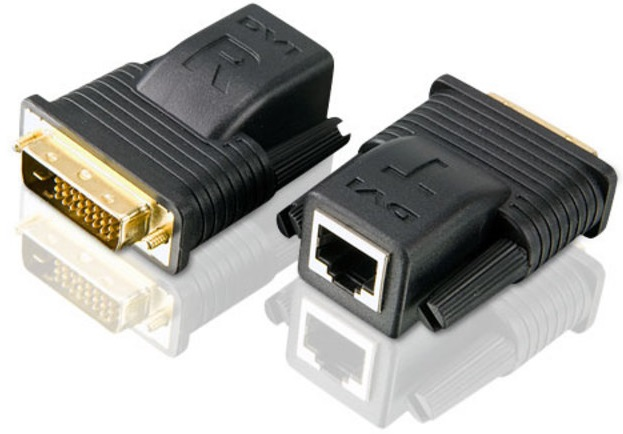 Удлинитель Aten ProAV Мини удлинитель DVI по кабелю Cat 5 (1920х1200@15м)