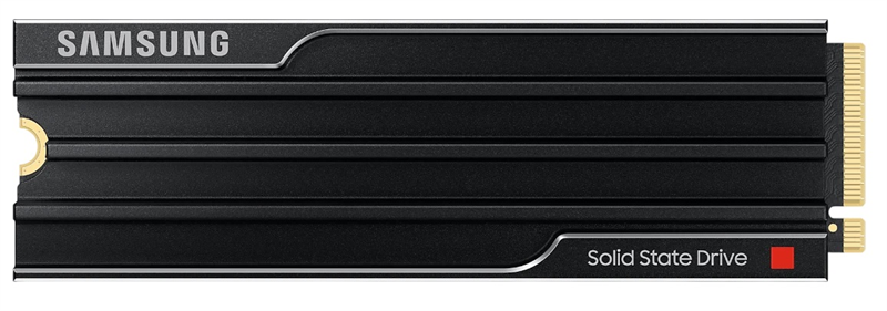 Твердотельный накопитель SSD M.2 (PCI-E NVMe 2.0 Gen 5.0 x4) 2Tb Samsung 9100 PRO (R14800/W13400MB/s) with Heatsink, 1year