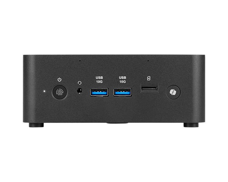 Персональный компьютер MSI Cubi NUC AI+ 2MG Core Ultra 7 258V (2.2GHz), 32Gb LPDDR5, 512GB SSD M.2, Intel Graphics, WiFi, BT, no keyboard&mouse, noOS, 1y war-ty