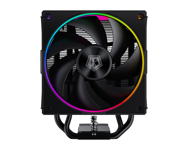 Кулер для процессора ID-COOLING FROZN A410 ARGB LGA1700/1200/115X/AM5/AM4 (10шт/кор, TDP 220W, PWM, 4 тепл.трубки прямого контакта, ARGB FAN 120mm, черный) RET