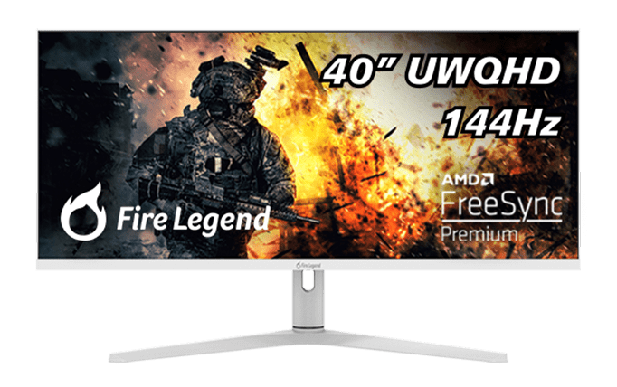Монитор 40'' AOPEN 40XV1CUPwmiiphux 21:9, IPS, 3440x1440, 1 / 4ms, 400, 600cd, 144Hz, 2xHDMI + 1xDP(1.2) + 1xType-C(90W) + Speakers 4Wx2, White, 600, H.Adj. 95 (by ACER)