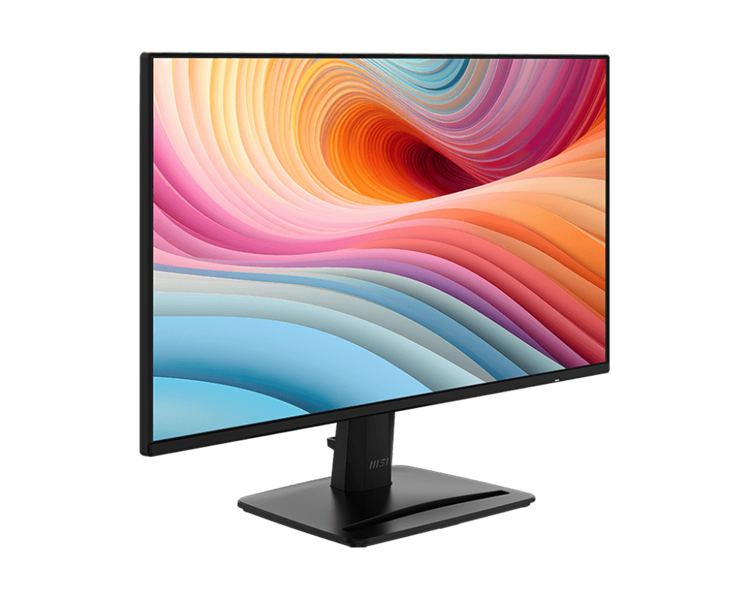 Мониторы MSI PRO MP242A E2 23.8" 16:9 FHD(1920x1080) IPS Flat,1ms(MPRT),100:1,100M:1,300nits,HDMI 1.4,DP 1.2,VGA(D-Sub),Speaker,Tilt,,VESA,120Hz,Black,1y war-ty