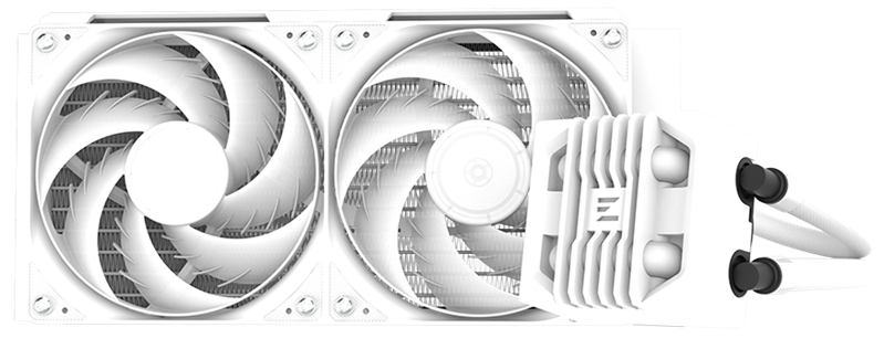 Система водяного охлаждения Zalman CPU Liquid Cooler 240mm, white