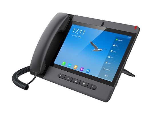 SIP-Телефон Fanvil Android 9.0 Built-in Adjustable 8MP Camera with a Privacy Cover10-party Audio Conference,3-party Video ConferencPTM handsetDual Gigabit ports, PoE IntegratedHD Voice20 SIP Lines
