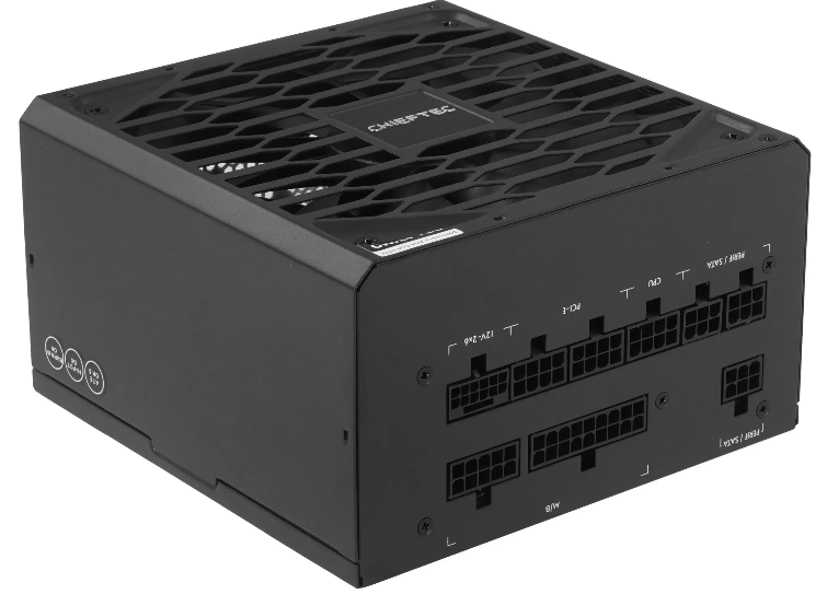 Блок питания Chieftec Vega M PPG-850-C (ATX 3.1, 850W, 80 PLUS GOLD, Active PFC, 135mm fan, Gen5 PCIe, Full Cable Management) Retail
