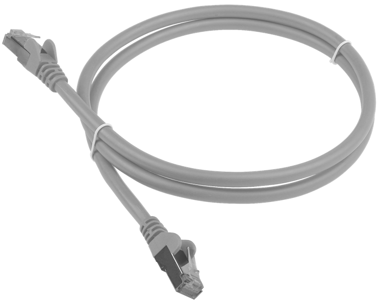Патч-корд Патч-корд LANMASTER LSZH FTP кат.6, 7.0 м, серый