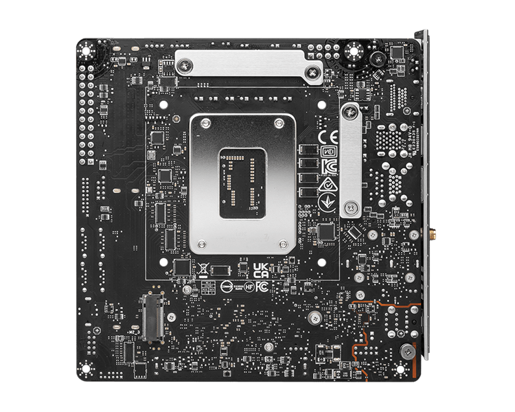 Материнская плата MSI MPG Z790I EDGE WIFI LGA1700,2DDR5,1PCI-Ex16,3M.2,4SATA3,2USB3.2Gen2x2, 2USB3.2