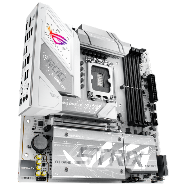 Материнская плата ASUS ROG STRIX B860-G GAMING WIFI, LGA1851, B860, 4*DDR5, 4*SATA, 4*M.2, 4*USB 3.2, 4*USB 2.0, Type-C, 2*PCIx16, DP+HDMI, ATX; 90MB1JF0-M0EAY0