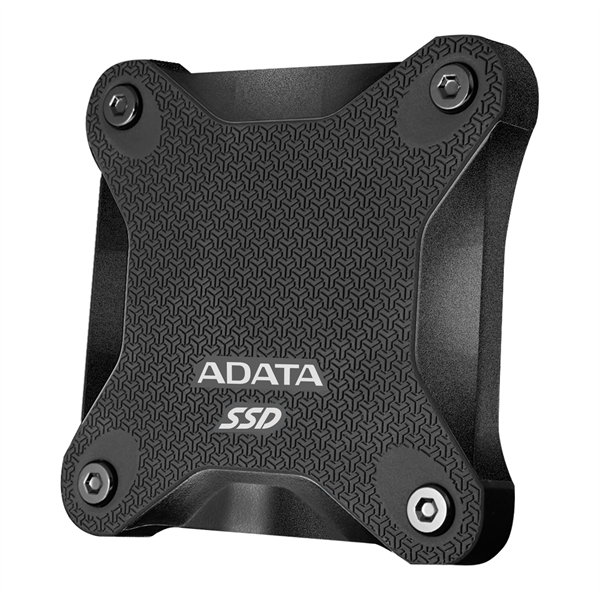 Внешний накопитель External SSD ADATA 512GB USB 3.2 Gen 2 (USB 10Gbps) R550/W480MB/s 3D NAND COLOR BOX black